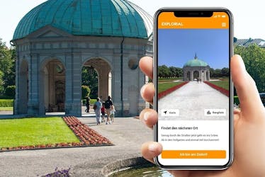 Excursão a pé pela exploração de Munique com jogo para smartphone